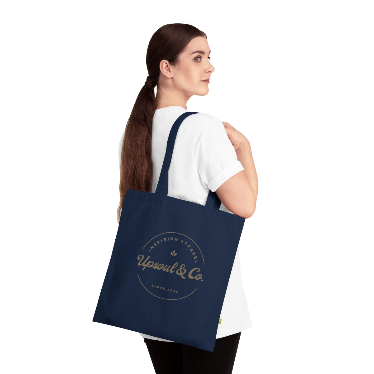 Upsoul & Company Logo Organic Cotton Tote Bag