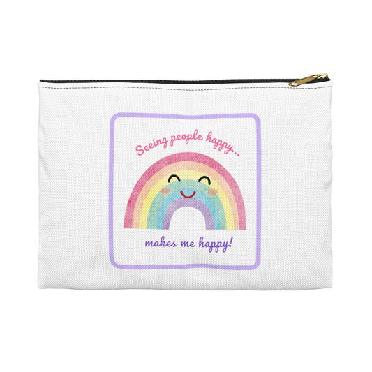 Seeing People Happy Accessory Pouch