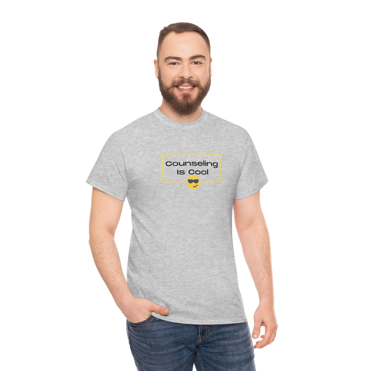 Counseling is Cool Unisex Heavy Cotton Tee