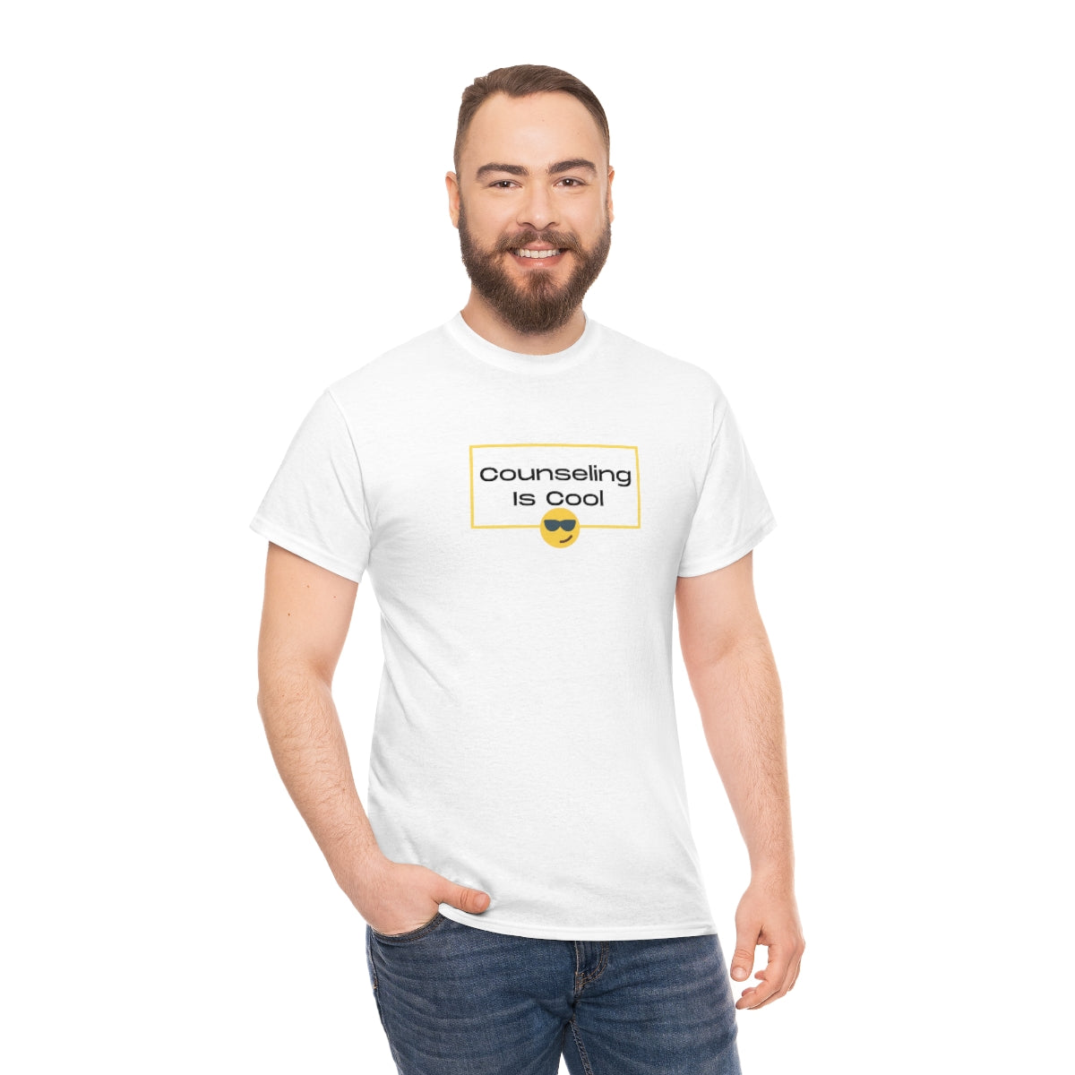 Counseling is Cool Unisex Heavy Cotton Tee