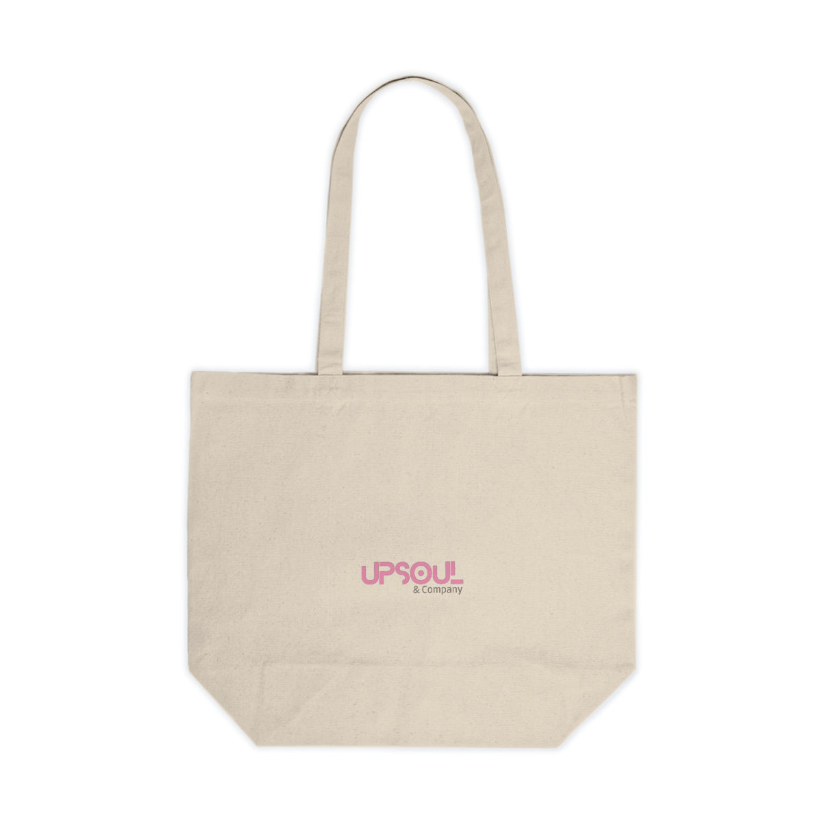 Upsoul Logo Canvas Tote Pink Heart